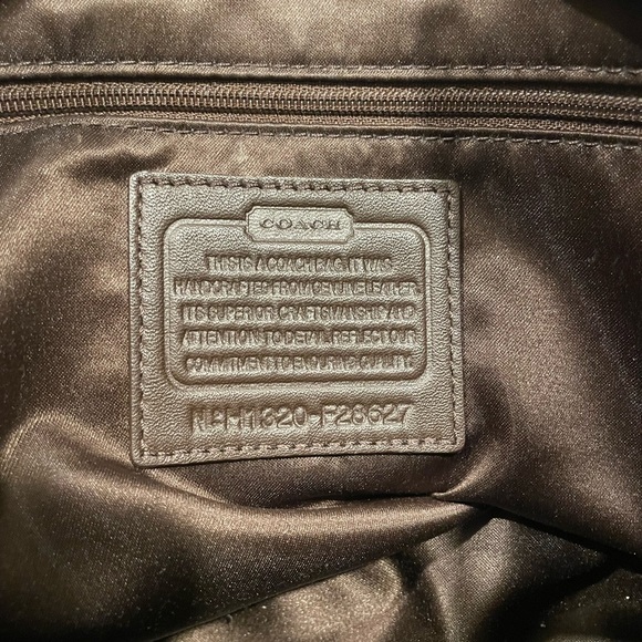 Coach Campbell Hobo Satchel Crossbody Genuine Leather Bag - Picture 5 of 8